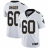 Nike New Orleans Saints #60 Max Unger White NFL Vapor Untouchable Limited Jersey,baseball caps,new era cap wholesale,wholesale hats